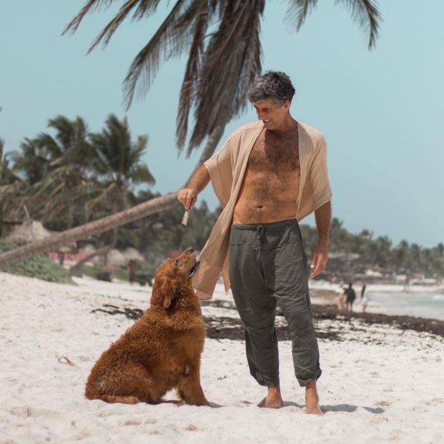 Chavez Eco Beach Camping And Cabanas Tulum Exterior foto