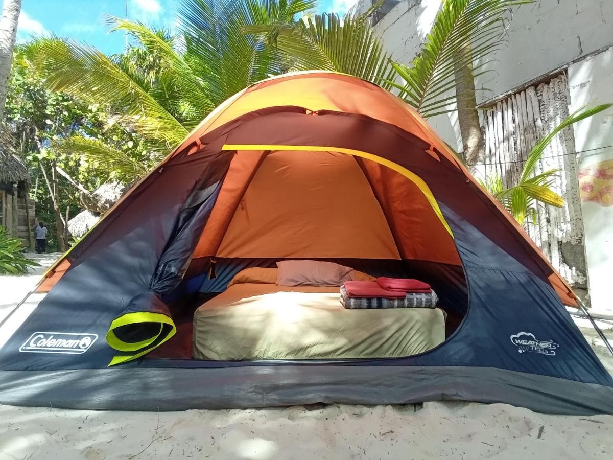 Chavez Eco Beach Camping And Cabanas Tulum Exterior foto