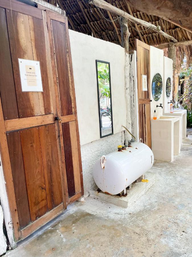 Chavez Eco Beach Camping And Cabanas Tulum Exterior foto